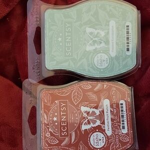 2 Scentsy Bars- Festive Fruit Punch & Frosted Eucalyptus- NEW